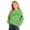 Green, variant on St. Patrick's Day Girls Hooded Sweatshirt With Print And Pocket Cozy Pullover Casual Kids Top Irish Green Pullover Hoodie 3-14Y