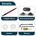 thumbnail image 7 of Unique Bargains Tailgate Assist for Ford F150 Pickup 2015-2019 Tailgate Pickup Truck Lift Support Strut with Mounting Bracket 1 Set Red, 7 of 7