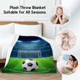 thumbnail image 6 of Soccer Blanket - Soft, Fuzzy & Warm - 60x80 Inches Flannel Throw Blankets for Bed, Couch - Colorful Sports Throws Gift for Men, Women, 6 of 6