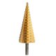 thumbnail image 5 of 3-Piece Step Drill Bit Set, HSS Titanium, Sizes 4-12mm, 4-20mm, 4-32mm, Metal and Wood Compatible, Cone Drill, 5 of 5