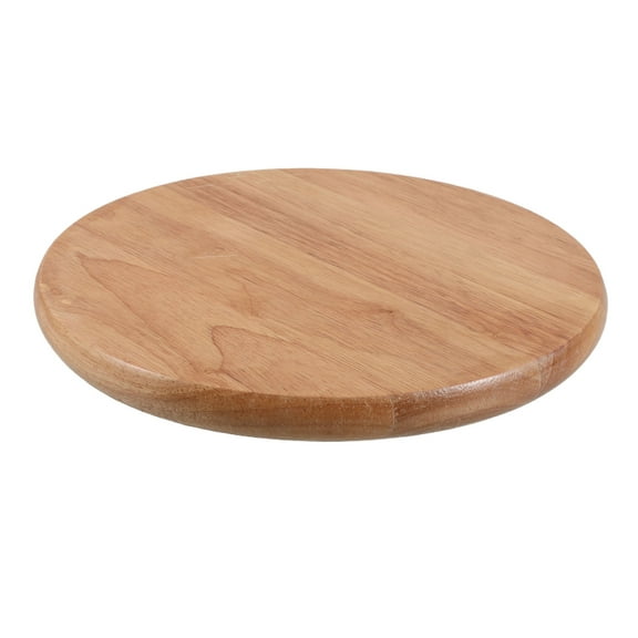 Raindrops 1Set Wooden Seat Board for Round Bar Stools Beige Color 9.82X9.82X0.83In