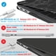 thumbnail image 4 of Funda rígida IBENZER para MacBook Air de 13 pulgadas, 2018, mármol negro, 4 of 9