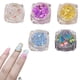 thumbnail image 1 of 5 cajas de diamantes de imitación de sirena de cristal para uñas, cuentas redondas de caviar con parte trasera plana para decoración de uñas, 1 of 6