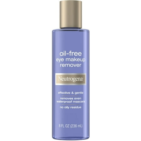 Neutrogena Gentle Oil-Free Eye Makeup Remover & Cleanser For Sensitive Eyes, 8.0 oz (Pack of 2)