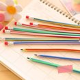thumbnail image 3 of Trayknick 5 Pcs Colorful Magic Bendy Flexible Soft Pencils Pen with Eraser Kids Study Gift, 3 of 8