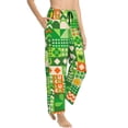 thumbnail image 2 of Daiia St Patrick's Day6 Women's Sleep Pant with Pockets and Drawstring,Pajama Pants-Large, 2 of 9