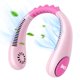 thumbnail image 1 of Ventilador de cuello para niños, ventilador portátil sin aspas para niños de 4 a 14 años, niñas y niños, mini ventilador personal USB de 2600 mAh para viajes/campamento/estudio, 4 velocidades, ligero,, 1 of 5