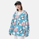 thumbnail image 3 of Fotbe Panda Flying in the Sky Chaqueta con Protección Solar UPF 50+ para Hombre y Mujer, Camisa con Capucha y Bolsillos-Medium, 3 of 7