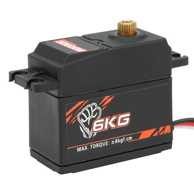 Metal Gear Servo, Durable Digital Servo, Fixed-Wing Boat For 1:10 High-Speed Car