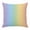 Multicolor, Rainbow, Spectrum, Pastel, variant on Throw Pillow Covers, Thin Orange Striped Decorative Throw Pillow Covers 18x18 Inch, Farmhouse Modern Stripes Square Linen Pillow Cases for Couch/Living Room/Sofa