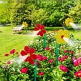 thumbnail image 2 of Crazy Dancing Flower Water Sprinkler,Funny Sun Flower Dancing Daisy Yard Lawn Sprinkler for Kids, Sunflower Garden Sprinkler Irrigation Tool for Yard Outdoor Water Play, White, 2 of 8