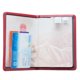thumbnail image 5 of Combo de portatarjetas de vacuna para funda de pasaporte, portapasaporte con ranura para tarjeta de vacuna (2 piezas) de cuero PU ligero de alta calidad, 5 of 5
