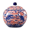thumbnail image 2 of Tarro de cerámica para almacenamiento de té Strade Fareast Limited azul y blanca, 2 of 8
