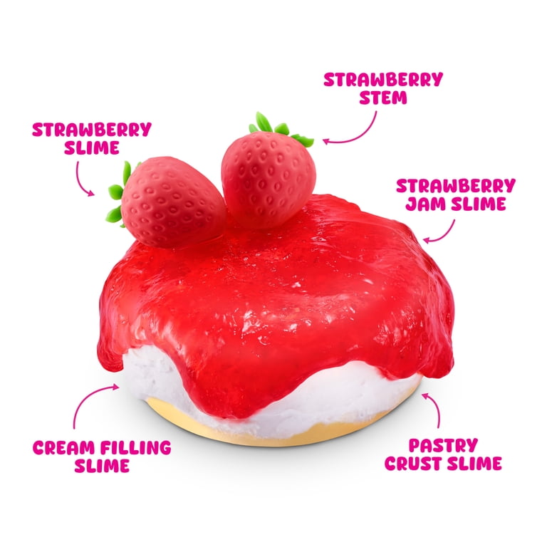 ベリーケーキ スライム Slime Mart Small Bag Strawberry Cheesecake Pretend Play Food