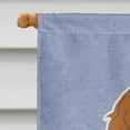 thumbnail image 3 of Carolines Treasures BB5639CHF Cavalier Spaniel Welcome Flag Canvas House Size, 3 of 4