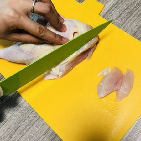 

OUTAD 4Pcs/Set Kitchen Cutting Board Multifunctional Plastic Cutting Board Eco Friendly Chopping Board Kitchen Accessories