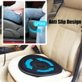 thumbnail image 3 of 360 Rotating Car Seat Cushions, 360 Degrees Swivel Car Seat for Elderly Support, Seat Non Slip Cushion, 360 Rotating Seat Cushion, Coffee, 3 of 8