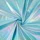 thumbnail image 1 of 1 yarda de tela iridiscente azul aguamarina holográfica para costura, manualidades, disfraces y espectáculos (150 x 0,05 cm)., 1 of 9