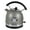 Gray, variant on West Bend 1.7L Retro-Style Stainless Steel Electric Kettle, 1500W, Blue