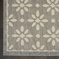 thumbnail image 5 of Nourison Palamos Indoor/outdoor Floral Contemporary Grey Area Rug, 5 of 10