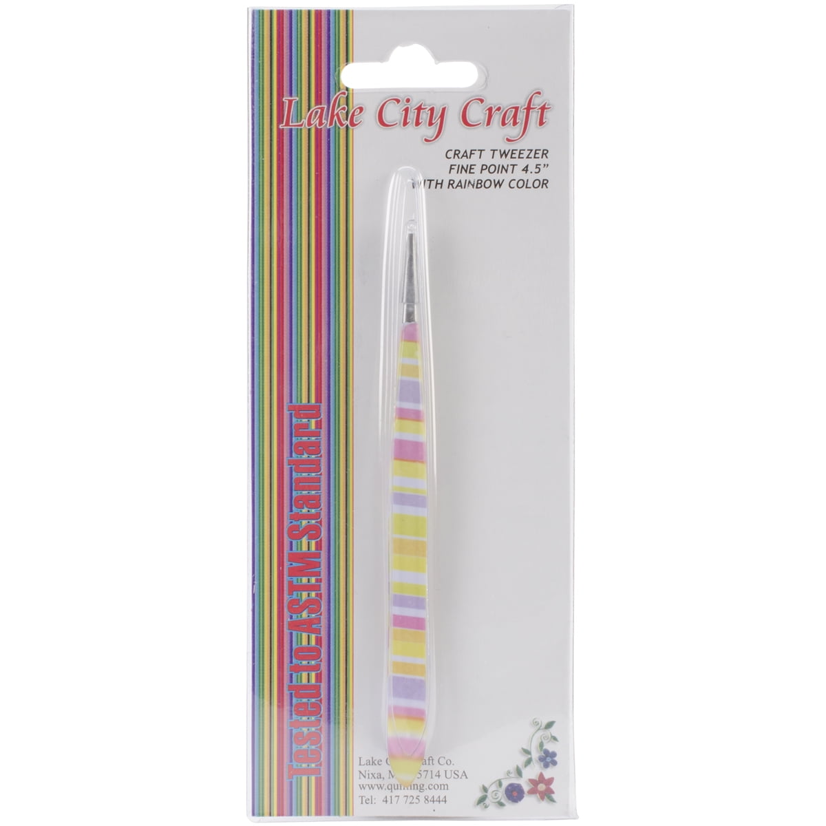 Craft Tweezers, Rainbow
