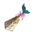 thumbnail image 1 of Yuarrent Cajas de embalaje de sirena de 20 bolsas: recubrimiento de polvo brillante de doble cara sin combinación de envío plano de polvo Herramientas y accesorios para hornear sirena dorada, 1 of 6