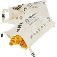thumbnail image 2 of 2Pcs Bread Bags Reusable Freezer Bread Storage Bags Eco-friendly Bread Container with Double Lining Food Storage Bag for Homemade Bread Loaf Hot Dog Buns Bagels, 2 of 11