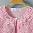 thumbnail image 5 of QIPOPIQ Coats for Girls Clearance Toddler Kids Baby Little Girls Lace Princess Bolero Cardigan Shrug tops Clothes, 5 of 9