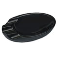 thumbnail image 2 of Visol VASH715 Bradford Black Ceramic Cigar Ashtray for Patio Use, 2 of 3