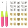 thumbnail image 1 of Shisuyan Dreadlock Tools Silver 32Pcs 7.3x4.9x1In, 1 of 8