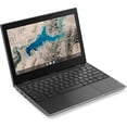 thumbnail image 1 of Pre-Owned Lenovo 100e Chromebook 2nd Gen 11.6" Celeron N4020 1.1GHz 8GB RAM 32GB SSD (81MA002FUS) - Black, 1 of 1