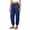 Blue, variant on Women's Performance Sweatpants - Ultra Soft odSTRATUM Tech Joggers Adjustable Mid Rise Pants with Pockets - 28"/30" Yellow,Size S