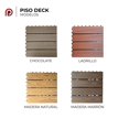 thumbnail image 3 of Piso deck MADERA NATURAL PANEL DECORATIVO 9pz 30x30cm 0.81m2 para jardin interior exterior, 3 of 9