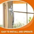 thumbnail image 3 of LOLIPPYY Durable Silver Window Latch for Improved Home Security and Window Appearance, 3 of 8