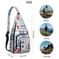 thumbnail image 3 of Vacation Pro Chest Bag - Waterproof Breathable Crossbody Pack for Travel, Trip & Adventure Essentials, 3 of 4