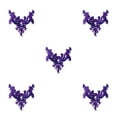 thumbnail image 2 of relayinert Acrylic Add Touch Of Elegance To Prom Gown With Rhinestone Applique Sew On Patches Made With Acrylic purple 5Set, 2 of 6
