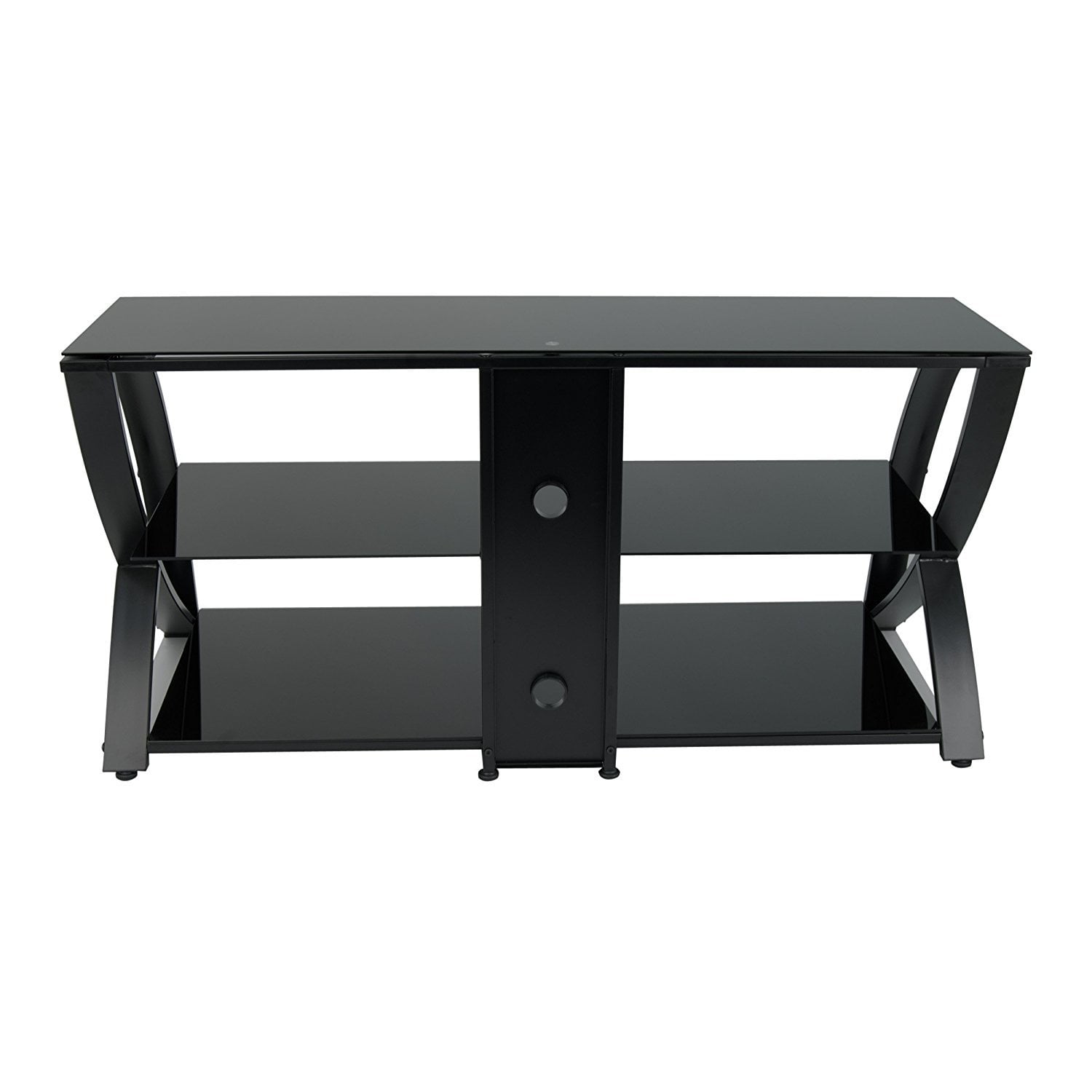 Calico Designs 60621 Futura Advanced Tv Stand 48 Inch Width By 19 Calico Designs 60621 Futura Advanced Tv Stand 48 Inch Width By 19 Depth 23 5 Height Black With Glass Com