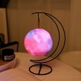 thumbnail image 1 of HOARBOEG Iron Decorative Lamp, Battery Powered Iron Table Lamp, Color Changing (Automatic), LED Iron Decorative Lamp Holiday Bedroom Romantic Decorations Decorative light Black, 1 of 9