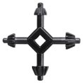 thumbnail image 1 of 4 en 1 Combinación Portabrocas Multifunción Llave Taladro Manual Herramienta Mano Portátil, 1 of 9
