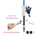 thumbnail image 1 of Adjustment Rotatable Fishing Rod Holder 316 Stainless Steel Rail Mount Slotted Rod Support Tube Mount Bracket Accessories, 1 of 7