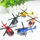 thumbnail image 3 of 6 piezas de simulación mini helicóptero de retroceso decoración de juguete modelos de aviones de retroceso modelos de aviones juguetes de inercia de plástico para niños jugando (color aleatorio), 3 of 7