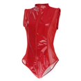thumbnail image 2 of Mono de mujer Wetlook Catsuit Jumpsuit Charol Look Ropa interior Clubwear 3XL Zulema Body de malla para mujer, 2 of 8