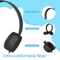 thumbnail image 7 of Teens Earphones, TSV Teenager Wired Headphones On Ear Headset Adjustable Headband, Foldable Teen Headphone Fit for iPad Tablet iOS Android Smartphone PC, 7 of 7