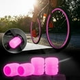 thumbnail image 4 of 4pcs Universal Fluorescent Car Tire Valves Caps, 4 of 5