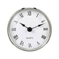 thumbnail image 3 of 80mm Insert Clock Movement Quartz clock insert make Battery Fit Up 3 inch Roman Numerals, 3 of 9