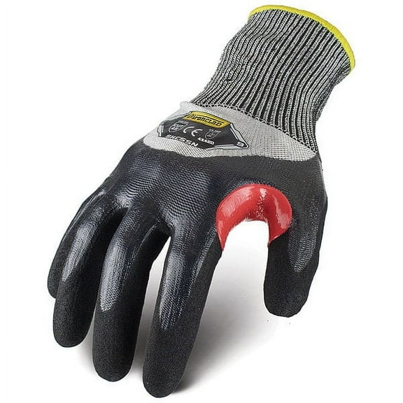 Knit Gloves, Cut Level A7 ,Nitrile ,Sandy ,XS ( 6 ) 1 PR