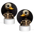 thumbnail image 2 of Salouo Duck Bones for Round Acrylic Night Light - Acrylic Sheets with LED Light Lamp Base - Decorative Night Lamp for Restaurant Bar Cafe Shop Room Decoration, 2 of 9