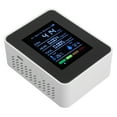 thumbnail image 1 of 5-in-1 Air Quality Monitor, Portable CO2 & Air Toxin Detector with Temperature Humidity Sensor, Color Screen for Home Office Indoor Air Pollution Testing, 1 of 7