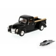 thumbnail image 1 of Diecast Car w/Trailer - 1940 Ford Pick Up truck, Black - Motor Max 73234AC - 1/24 Scale Diecast Model Toy Car, 1 of 3