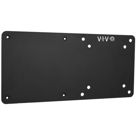 VIVO Black Steel Bracket Back of Monitor VESA Plate Mount Holder for Intel